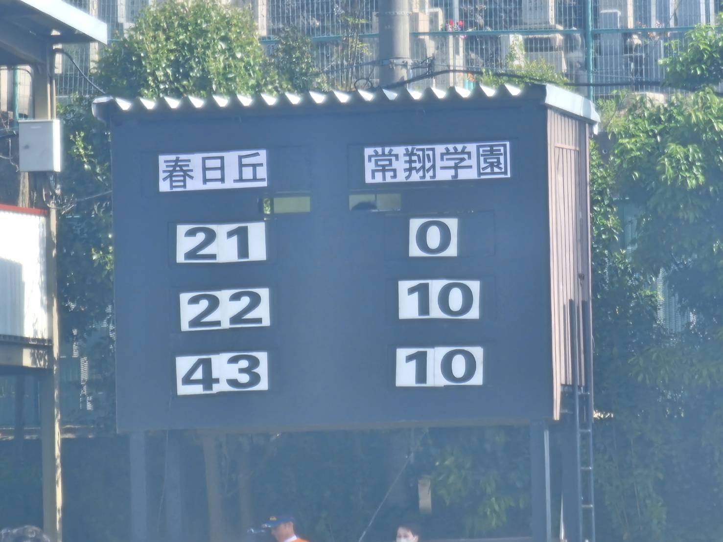 GW天理スコアボード